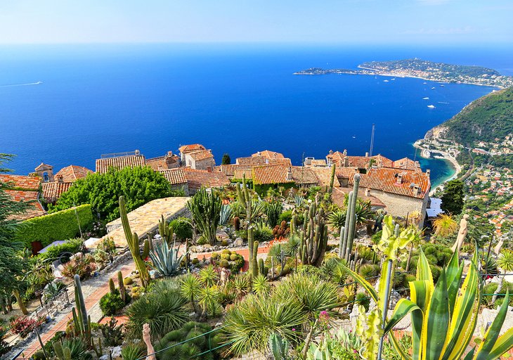 View from the Exotic Garden in Eze