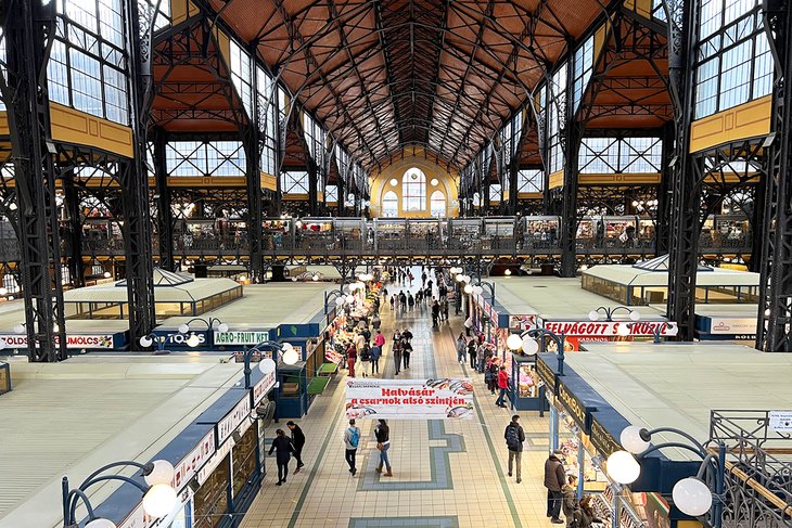 Le marché central de Budapest
