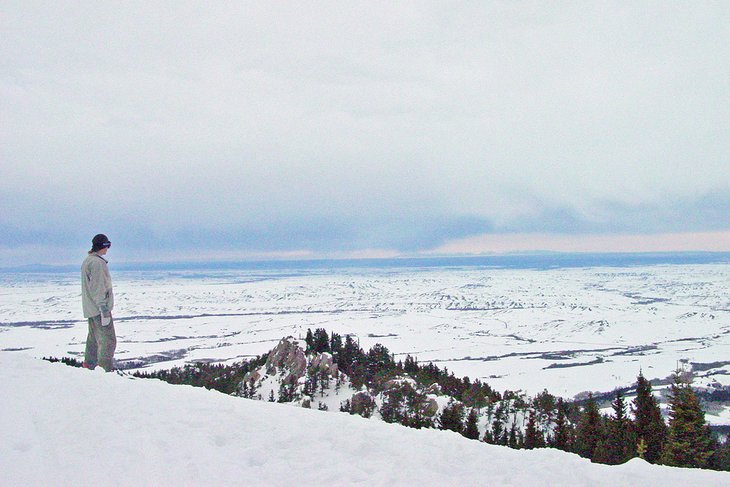 View from Red Lodge Mountain, Montana