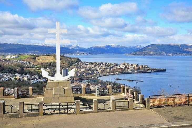 View of Greenock from Lyle Hill