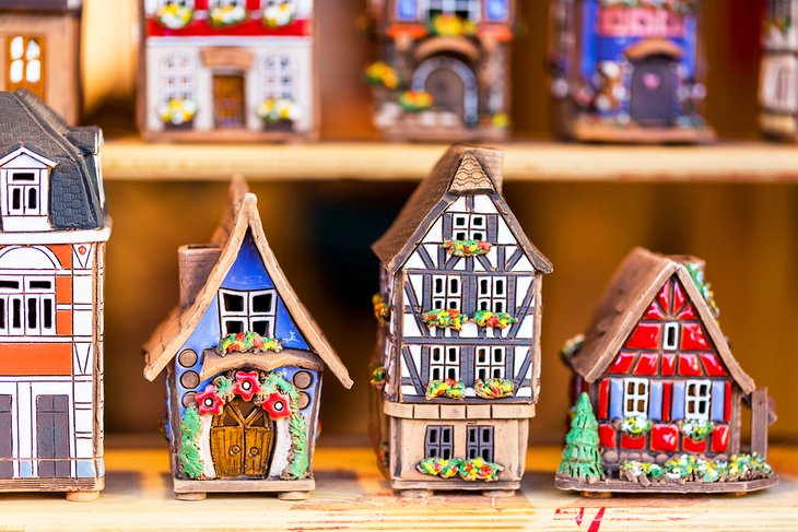 Christmas Ornaments at the Denver Christmas Market