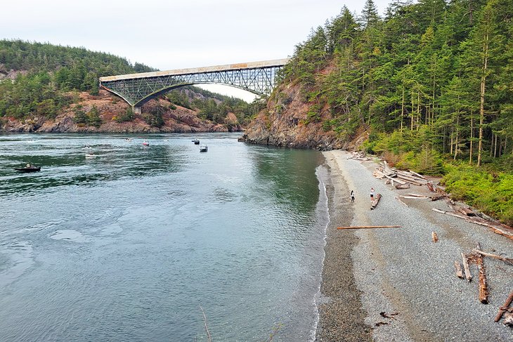 North Beach, a short walk from Cranberry Lake Campground