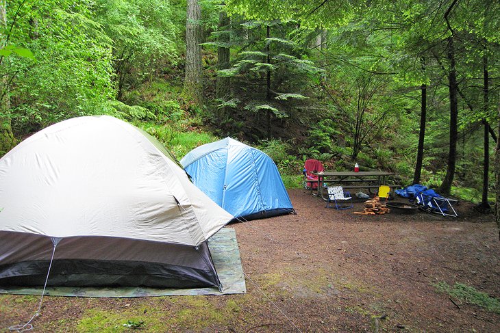 Southend Campground, Moran State Park