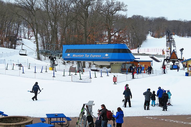 12 mejores estaciones de esquí en Wisconsin