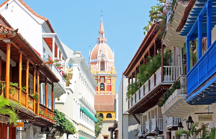 Cartagena's walled city