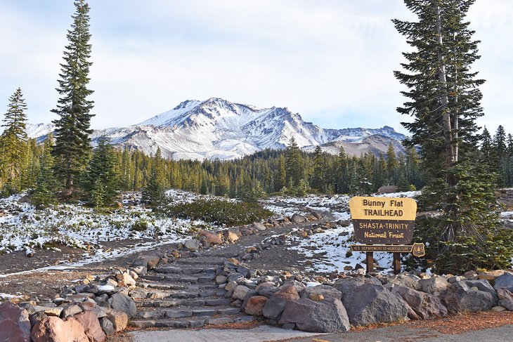 Bunny Flat Trailhead, near Panther Meadows Walk-In Campground