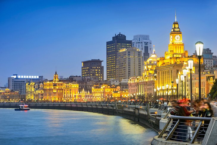 The Bund at twilight