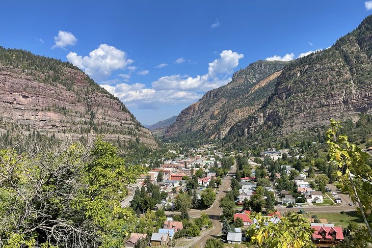 View of downtown Ouray