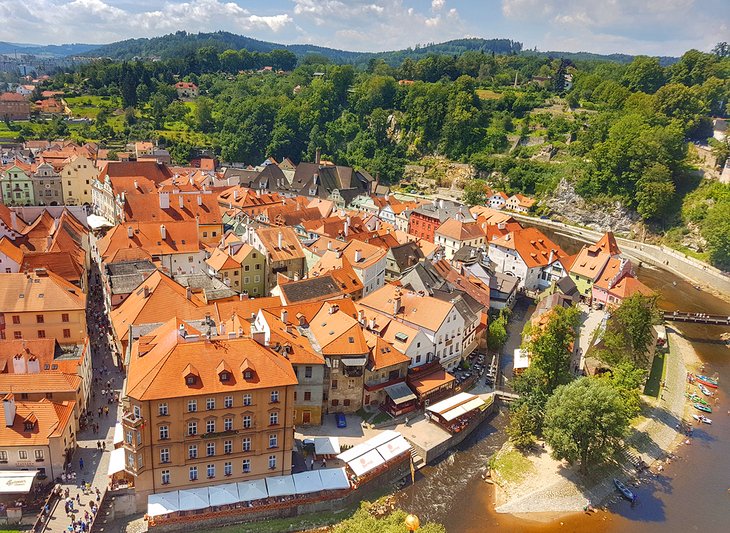 Cesky Krumlov's Old Town