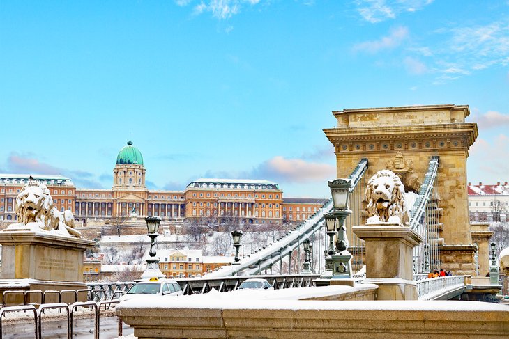 Budapest in the winter