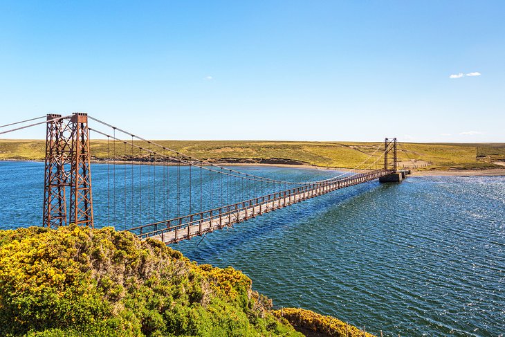 Bodie Creek Suspension Bridge