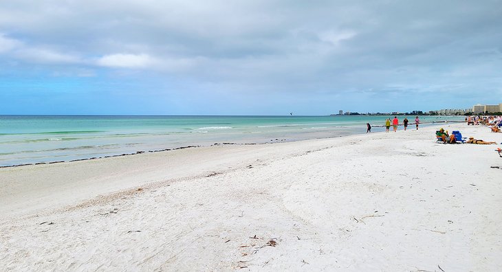 Crescent Beach on Siesta Key