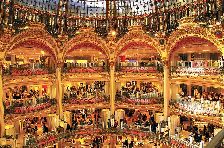 Galeries Lafayette in Paris