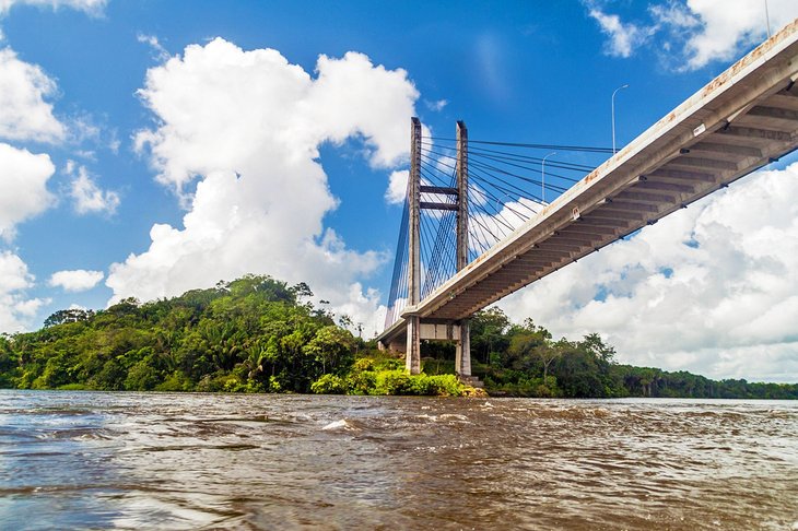 Bridge over the Oyapock River