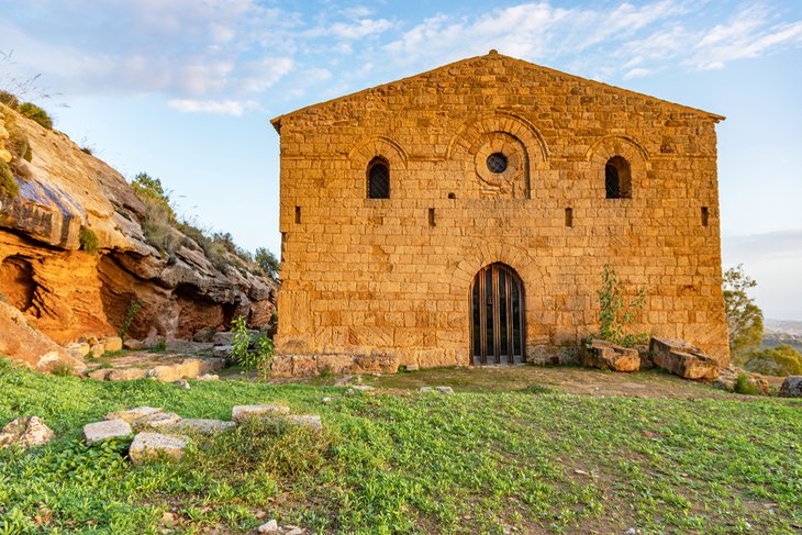 The shrine of Demeter at the Church of San Biagio