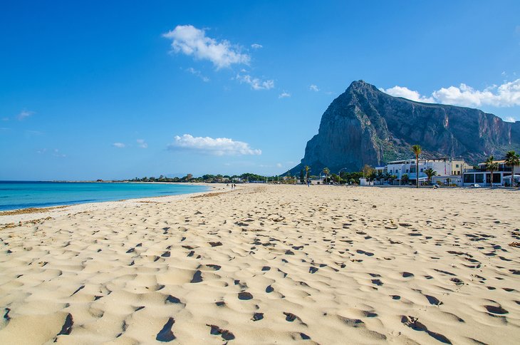 Beach in San Vito Lo Capo, Sicily