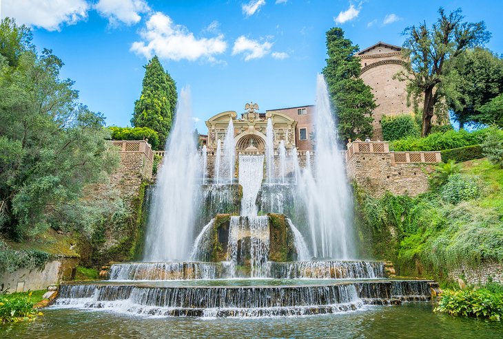 tourist attractions in tivoli italy