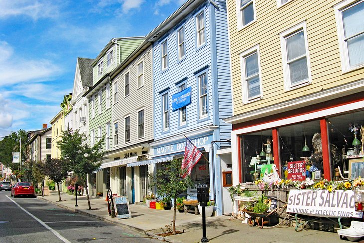 Main Street in the town of Catskill