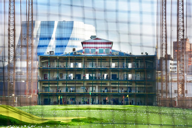 Golf at the Chelsea Piers