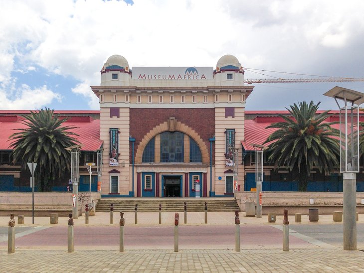 Museum Africa next to the Market Theatre