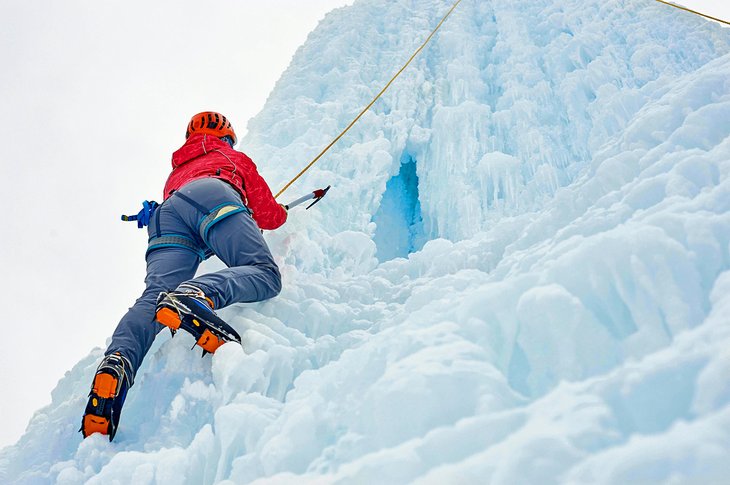 Ice climbing