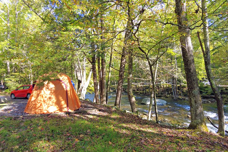 Los 12 mejores campamentos cerca de Gatlinburg, TN
