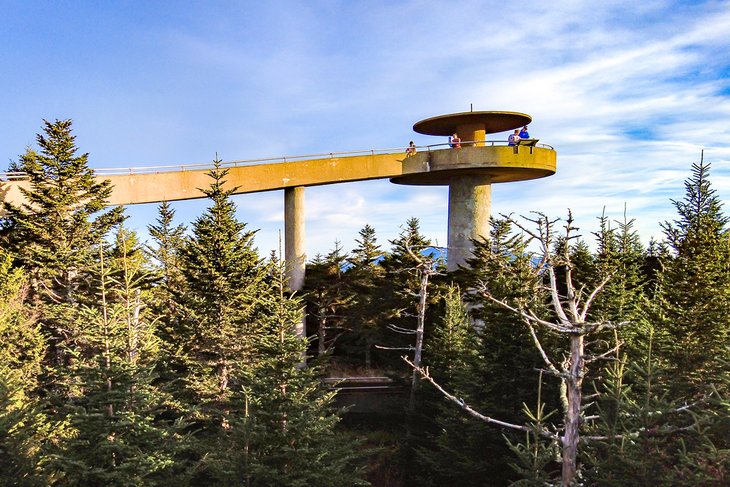 Clingmans Dome Observation Tower