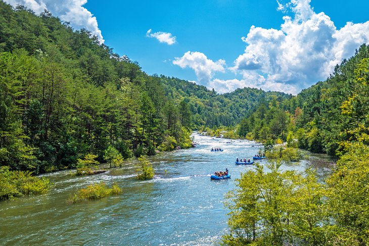 Rafting on the Ocoee River