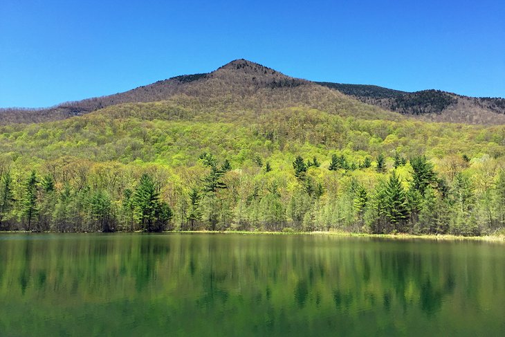 Equinox Pond and Mount Equinox, Manchester, Vermont