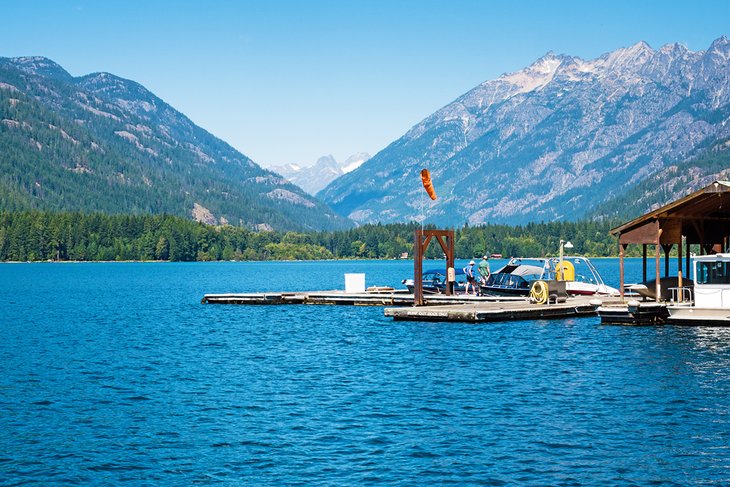 Boat landing at Stehekin