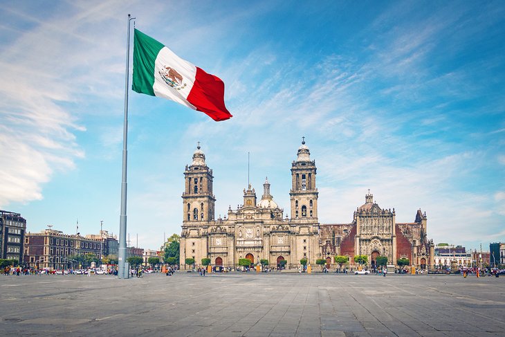 Zocalo Plaza in Mexico City