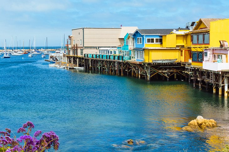 Old Fisherman's Wharf in Monterey, CA