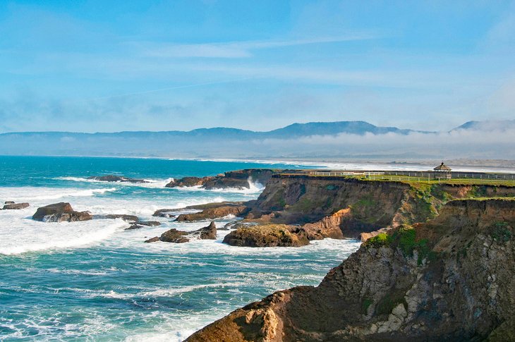 Mendocino coastline