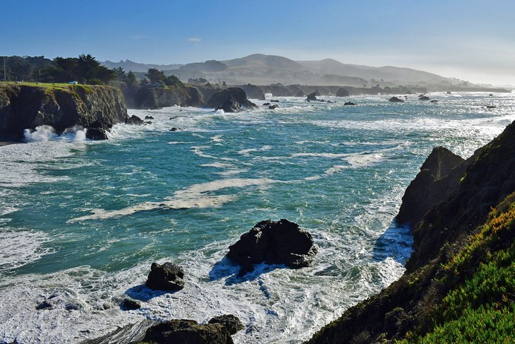 Coastline near Bodega Bay, California