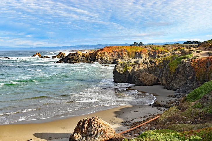 Glass Beach coastline