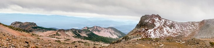 Panoramic views from Old Ski Bowl Trail