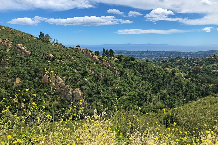 En route to Cathedral Peak