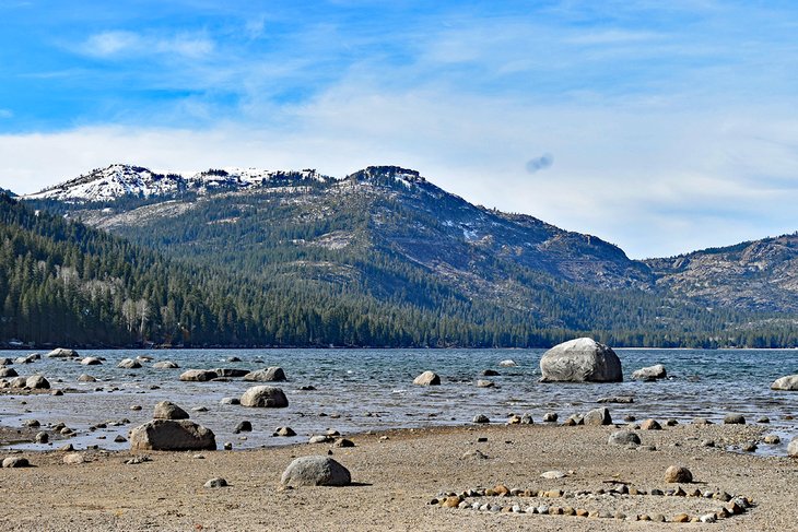 Donner Lake shoreline, Donner Memorial State Park