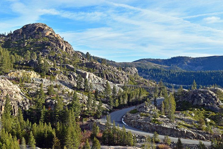 Donner Summit Bridge, also known as Rainbow Bridge