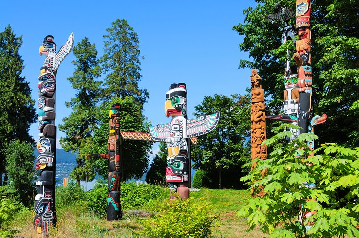 Brockton Point Totem Poles