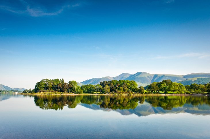 Derwent Water in the  English Lake District