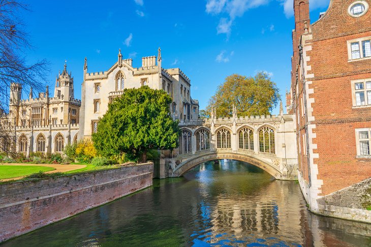 Bridge of Sighs in Cambridge, England