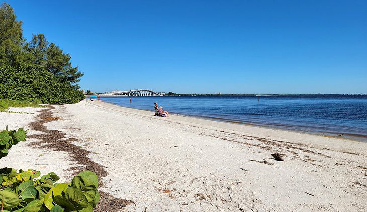 The beach on Island A, Causeway Beaches