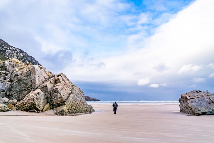 Maghera Beach in County Donegal