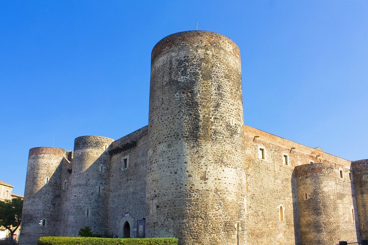 Castel Ursino, which houses the Museo Civico