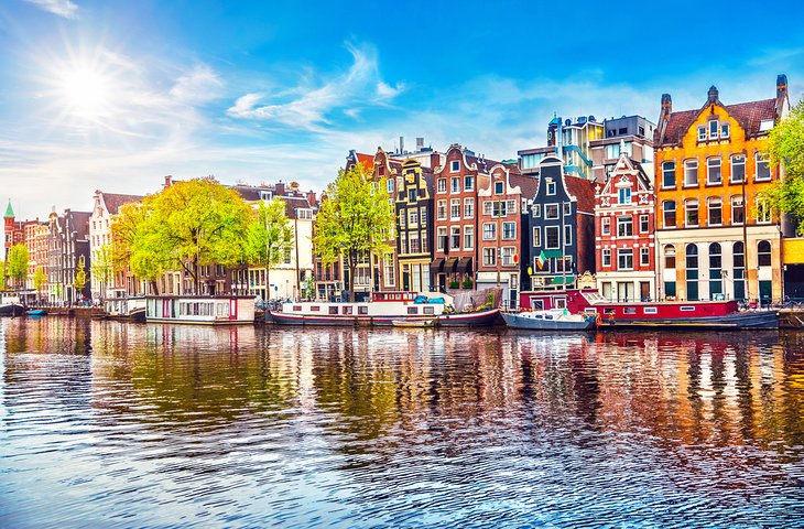 Canal in Amsterdam