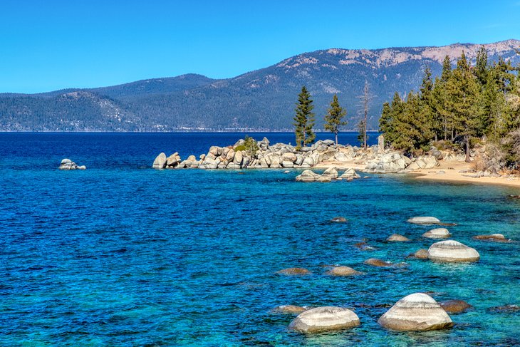 Chimney Beach, Lake Tahoe