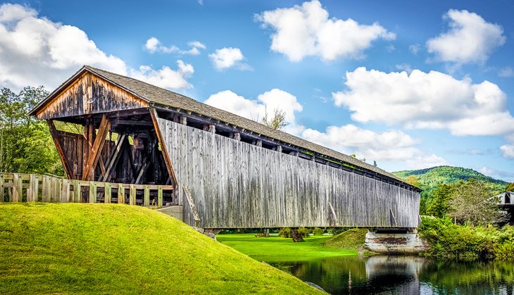 Covered bridge in the Catskills