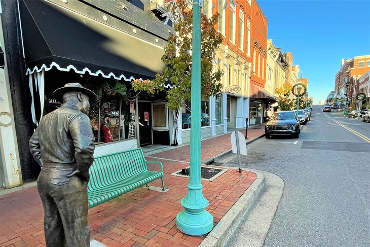 Historic downtown Clarksville