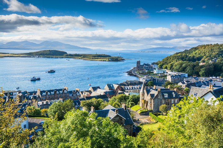 View over Oban